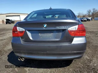 2007 BMW 3 Series 328xi with VIN WBAVC93567KX59692, listed as a Copart auction lot 51414125 with 205,973 mi miles and Salvage Title. Bid and sale history available at carsss.com. Image 6.
