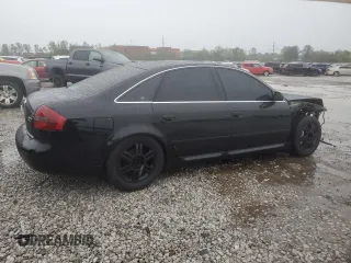 2001 Audi A6 with VIN WAUED54B11N004983, listed as a Copart auction lot 73562174 with 162,319 mi miles and Salvage Title. Bid and sale history available at carsss.com. Image 3.