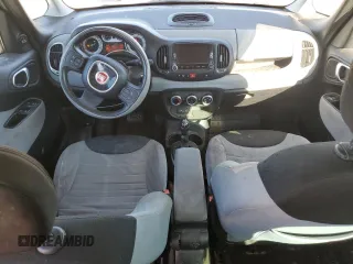 2014 FIAT 500L Easy with VIN ZFBCFABH6EZ002104, listed as a Copart auction lot 83943314 with 91,571 mi miles and Salvage Title. Bid and sale history available at carsss.com. Image 8.