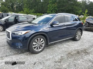 2019 Infiniti QX50 Essential with VIN 3PCAJ5M19KF148511, listed as a Copart auction lot 61424075 with 45,915 mi miles and Salvage title. Bid and sale history available at DreamBid. Image 1.