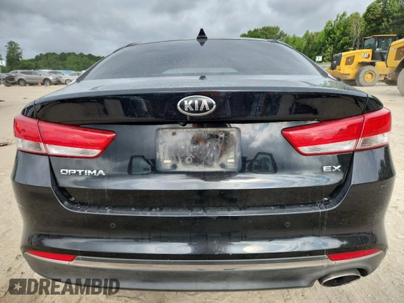 2017 Kia Optima EX with VIN 5XXGU4L33HG141736, listed as a Copart auction lot 63155955 with 195,554 mi miles and Clean title. Bid and sale history available at DreamBid. Image 6.