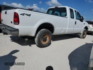 2004 Ford Super Duty F-250 XL with VIN 1FTNX21L74ED07583, listed as a Copart auction lot 74755474 with 227,029 mi miles and Salvage Title. Bid and sale history available at carsss.com. Image 3.