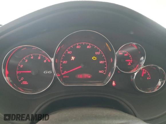 2006 Pontiac G6 1SV with VIN 1G2ZF55BX64264023, listed as a Copart auction lot 57665925 with 136,134 mi miles and Salvage title. Bid and sale history available at DreamBid. Image 9.