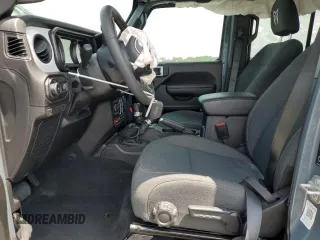 2024 Jeep Wrangler Sport S with VIN 1C4PJXDG3RW229567, listed as a Copart auction lot 55307335 with 7,797 mi miles and Salvage Title. Bid and sale history available at DreamBid. Image 7.