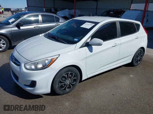2017 Hyundai Accent SE with VIN KMHCT5AEXHU359951, listed as a IAAI auction lot 41761289 with 97,055 mi miles. Bid and sale history available at carsss.com. Image 2.
