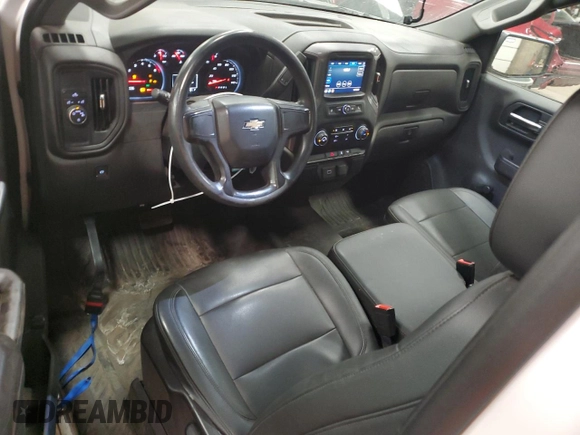 2020 Chevrolet Silverado 1500 Work Truck with VIN 3GCNWAEH3LG330501, listed as a Copart auction lot 84413054 with 99,049 mi miles and Clean Title. Bid and sale history available at DreamBid. Image 8.