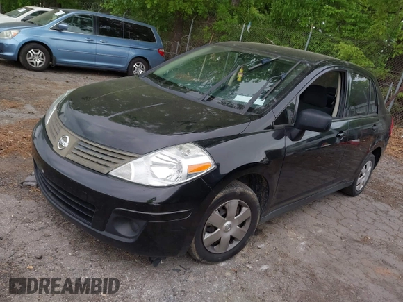 2010 Nissan Versa 1.6 with VIN 3N1CC1AP3AL391349, listed as a IAAI auction lot 42101109 with 115,738 mi miles. Bid and sale history available at carsss.com. Image 2.