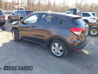 2020 Honda HR-V EX with VIN 3CZRU6H57LM736556, listed as a IAAI auction lot 41878490 with 61,253 mi miles. Bid and sale history available at carsss.com. Image 3.