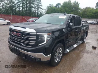 2024 GMC Sierra 1500 SLT with VIN 3GTUUDED6RG275549, listed as a IAAI auction lot 42481593 with 6,174 mi miles and . Bid and sale history available at DreamBid. Image 2.