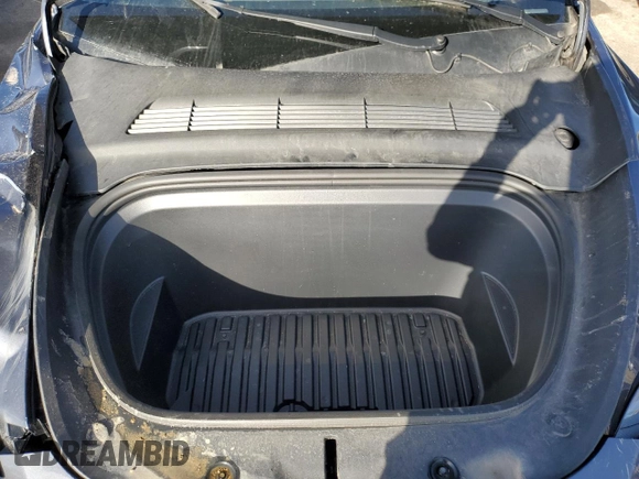 2022 Tesla Model Y Performance with VIN 7SAYGDEF0NF452111, listed as a Copart auction lot 47595975 with 33,514 mi miles and Salvage Title. Bid and sale history available at DreamBid. Image 12.