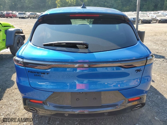 2024 Dodge Hornet R/T Plus with VIN ZACPDFDW2R3A23248, listed as a Copart auction lot 47818005 with NaN miles and Salvage Title. Bid and sale history available at carsss.com. Image 6.