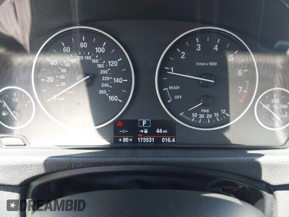 2014 BMW 3 Series 320i with VIN WBA3B1G55ENN90430, listed as a IAAI auction lot 42625836 with 175,531 mi miles and . Bid and sale history available at DreamBid. Image 7.