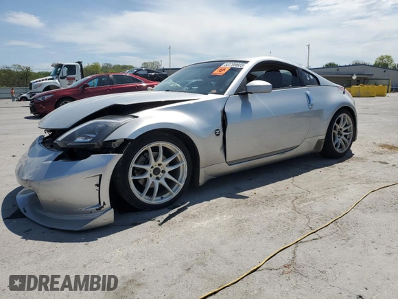 2003 Nissan 350Z Touring z VIN JN1AZ34E63T016212, wystawiony jako Copart lot #53799605 z przebiegiem 176 292 mil mil oraz Czysty tytuł • Clean title. Historia ofert i sprzedaży dostępna na DreamBid. Obrazek 1.