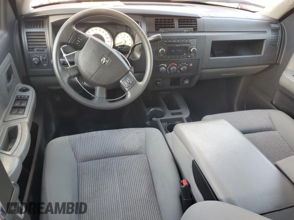 2010 Dodge Dakota SXT with VIN 1D7CW3GP0AS107674, listed as a Copart auction lot 79161534 with 181,681 mi miles and Salvage Title. Bid and sale history available at DreamBid. Image 8.