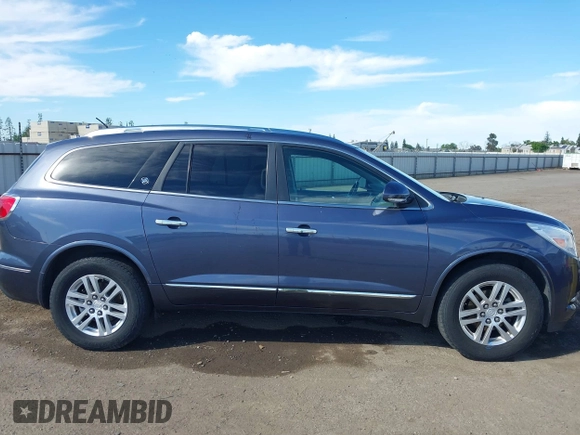 2014 Buick Enclave Convenience with VIN 5GAKRAKD0EJ224277, listed as a IAAI auction lot 42010590 with 110,857 mi miles. Bid and sale history available at carsss.com. Image 13.