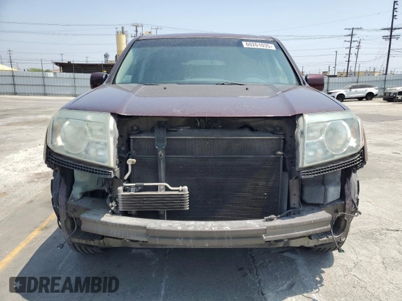 2011 Honda Pilot EX-L z VIN 5FNYF3H56BB051929, wystawiony jako Copart lot #60261035 z przebiegiem 158 307 mil mil oraz Szkoda całkowita • Salvage title. Historia ofert i sprzedaży dostępna na DreamBid. Obrazek 5.