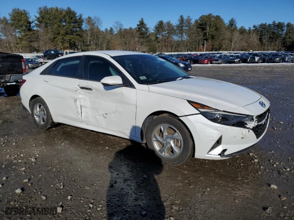 2022 Hyundai Elantra SE with VIN 5NPLL4AG1NH055705, listed as a Copart auction lot 42786315 with 39,498 mi miles and Salvage Title. Bid and sale history available at carsss.com. Image 4.