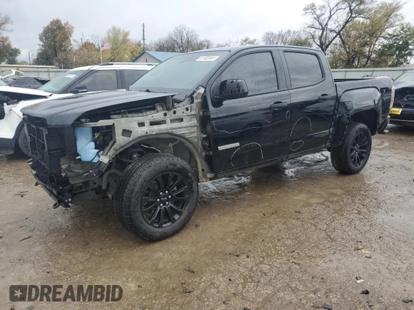 2021 GMC Canyon 2WD Elevation Standard with VIN 1GTG5BEN9M1148356, listed as a Copart auction lot 81102944 with 46,674 mi miles and Salvage Title. Bid and sale history available at carsss.com. Image 1.