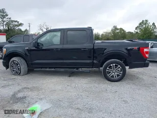 2022 Ford F-150 XL with VIN 1FTFW1E50NFC00609, listed as a IAAI auction lot 41553269 with 44,459 mi miles. Bid and sale history available at carsss.com. Image 14.