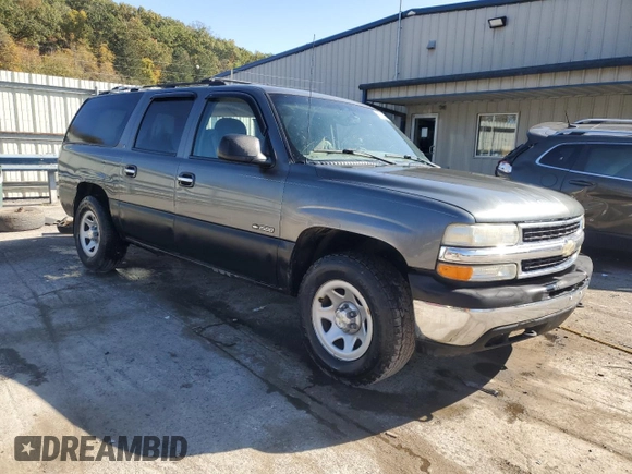 2000 Chevrolet Suburban LT with VIN 3GNFK16T9YG173350, listed as a Copart auction lot 76783284 with 312,147 mi miles and Salvage Title. Bid and sale history available at carsss.com. Image 4.