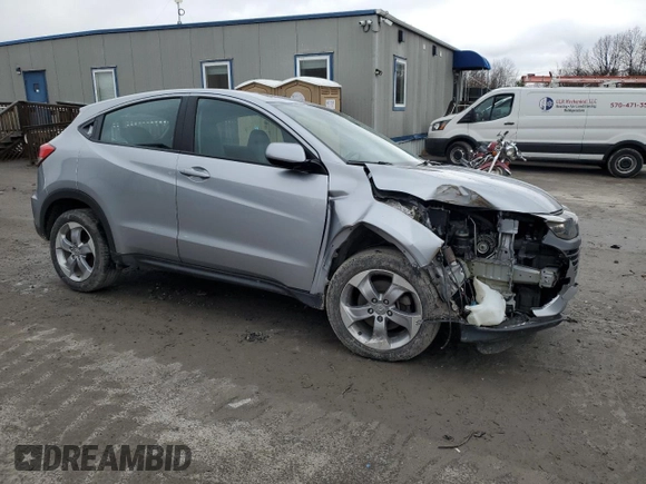2021 Honda HR-V LX with VIN 3CZRU6H34MM747949, listed as a Copart auction lot 47684195 with 37,110 mi miles and Salvage Title. Bid and sale history available at carsss.com. Image 4.