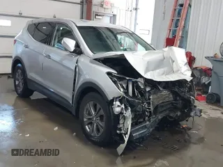 2013 Hyundai Santa Fe Sport with VIN 5XYZTDLB8DG027319, listed as a IAAI auction lot 41240809 with 1 mi miles. Bid and sale history available at carsss.com. Image 1.