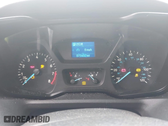 2016 Ford Transit Cargo with VIN 1FTYR1ZM8GKB37562, listed as a IAAI auction lot 41997797 with 71,452 mi miles. Bid and sale history available at carsss.com. Image 7.