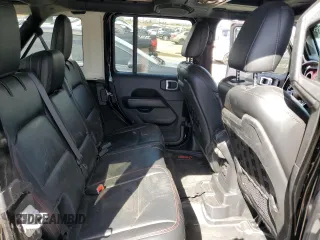 2020 Jeep Wrangler Unlimited Rubicon with VIN 1C4HJXFN8LW126037, listed as a Copart auction lot 50421535 with 52,275 mi miles and Salvage title. Bid and sale history available at DreamBid. Image 10.