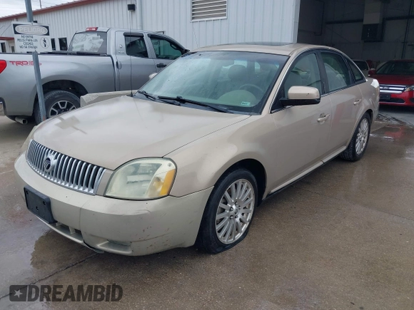 2007 Mercury Montego Premier z VIN 1MEHM42187G602004, wystawiony jako IAAI lot #42305561 z przebiegiem 182 912 mil mil oraz . Historia ofert i sprzedaży dostępna na DreamBid. Obrazek 2.
