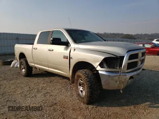 2010 Dodge Ram 2500 SLT with VIN 3D7UT2CL3AG161679, listed as a Copart auction lot 76006454 with 206,157 mi miles and Salvage Title. Bid and sale history available at carsss.com. Image 4.