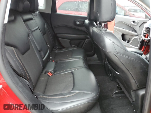 2018 Jeep Compass Latitude with VIN 3C4NJDBB4JT185747, listed as a Copart auction lot 45090375 with 87,419 mi miles and Clean Title. Bid and sale history available at DreamBid. Image 11.