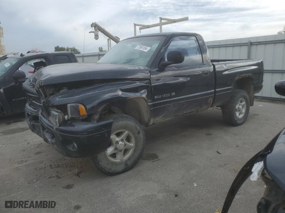 2001 Dodge Ram 1500 with VIN 1B7HF16Z01S306229, listed as a Copart auction lot 72861554 with 0 mi miles and Salvage Title. Bid and sale history available at carsss.com. Image 1.