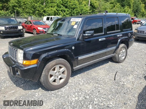 2007 Jeep Commander Overland z VIN 1J8HG68217C564894, wystawiony jako Copart lot #64382215 z przebiegiem 221 815 mil mil oraz Szkoda całkowita • Salvage title. Historia ofert i sprzedaży dostępna na DreamBid. Obrazek 1.