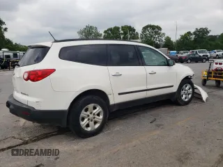 2012 Chevrolet Traverse LS z VIN 1GNKRFEDXCJ143055, wystawiony jako Copart lot #56139025 z przebiegiem 243 496 mil mil oraz Szkoda całkowita • Salvage title. Historia ofert i sprzedaży dostępna na DreamBid. Obrazek 3.