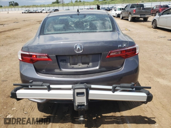 2018 Acura ILX Premium with VIN 19UDE2F78JA008959, listed as a Copart auction lot 61077195 with Not provided miles and Salvage title. Bid and sale history available at DreamBid. Image 6.