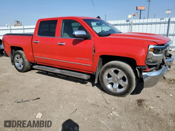 2017 Chevrolet Silverado 1500 LTZ with VIN 3GCUKSEC7HG505101, listed as a Copart auction lot 50999955 with 114,861 mi miles and Salvage Title. Bid and sale history available at DreamBid. Image 4.