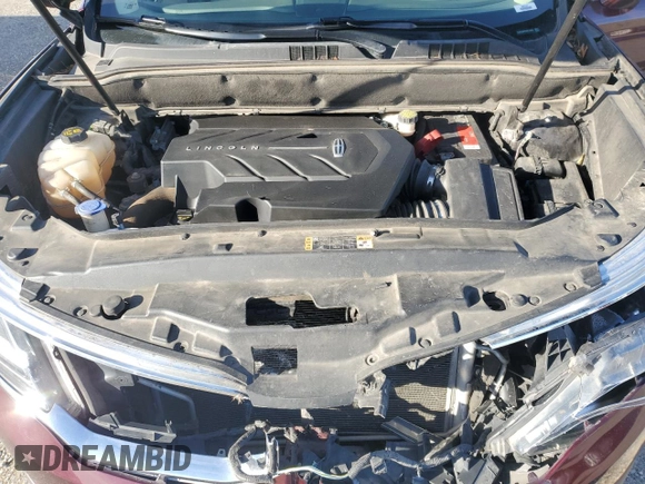 2017 Lincoln MKX Select with VIN 2LMPJ8KPXHBL16665, listed as a Copart auction lot 83374374 with 103,006 mi miles and Salvage Title. Bid and sale history available at carsss.com. Image 12.