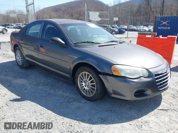 2005 Chrysler Sebring z VIN 1C3EL46X35N658547, wystawiony jako IAAI lot #41747506 z przebiegiem 118 414 mil mil oraz . Historia ofert i sprzedaży dostępna na DreamBid. Obrazek 1.