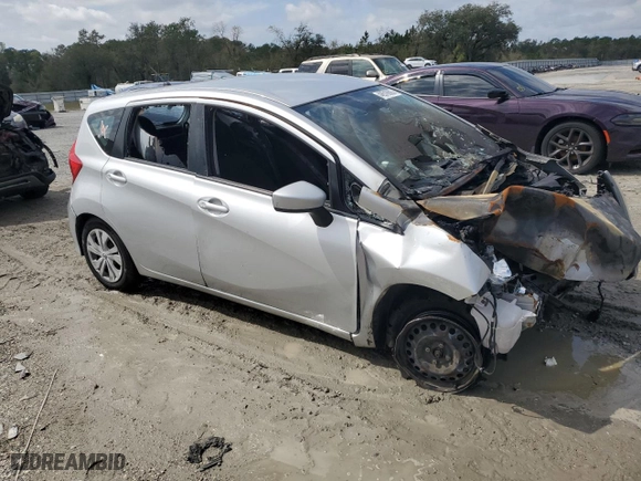 2019 Nissan Versa Note SV with VIN 3N1CE2CP3KL356535, listed as a Copart auction lot 48516605 with 0 mi miles and Salvage Title. Bid and sale history available at carsss.com. Image 4.