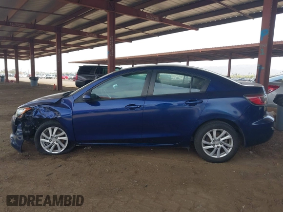 2012 Mazda Mazda3 i Touring with VIN JM1BL1V82C1611229, listed as a IAAI auction lot 41809234 with 124,929 mi miles. Bid and sale history available at carsss.com. Image 15.