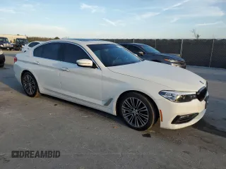 2018 BMW 5 Series 530i with VIN WBAJA5C55JWA37713, listed as a Copart auction lot 49261225 with 79,941 mi miles and Clean Title. Bid and sale history available at DreamBid. Image 4.