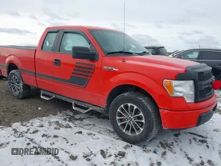 2013 Ford F-150 XL with VIN 1FTEX1CM7DKF48433, listed as a IAAI auction lot 41430785 with 179,579 mi miles. Bid and sale history available at carsss.com. Image 1.