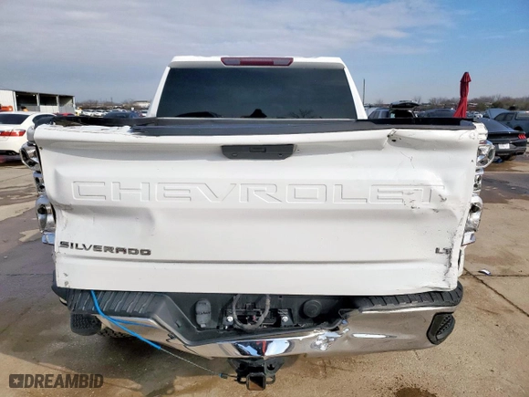 2019 Chevrolet Silverado 1500 LT with VIN 1GCPWCED6KZ343100, listed as a Copart auction lot 45227235 with 115,372 mi miles and Clean Title. Bid and sale history available at carsss.com. Image 6.