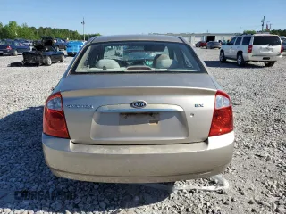 2006 Kia Spectra EX z VIN KNAFE121265353582, wystawiony jako Copart lot #52747635 z przebiegiem 99 087 mil mil oraz Szkoda całkowita • Salvage title. Historia ofert i sprzedaży dostępna na DreamBid. Obrazek 6.