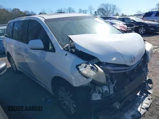 2013 Toyota Sienna XLE AAS with VIN 5TDYK3DC1DS341977, listed as a IAAI auction lot 41418311 with Not Provided miles and . Bid and sale history available at carsss.com. Image 1.