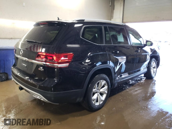 2019 Volkswagen Atlas SE z VIN 1V2UR2CA5KC509346, wystawiony jako Copart lot #47059215 z przebiegiem 54 556 mil mil oraz Szkoda całkowita • Salvage title. Historia ofert i sprzedaży dostępna na DreamBid. Obrazek 3.