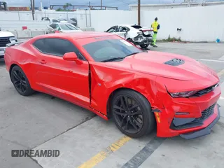 2023 Chevrolet Camaro LT1 with VIN 1G1FF1R71P0157599, listed as a IAAI auction lot 41765422 with 19,697 mi miles and . Bid and sale history available at carsss.com. Image 1.