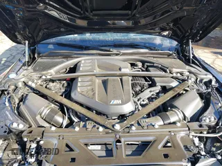 2024 BMW M4 Competition xDrive with VIN WBS43AZ09RCS01210, listed as a IAAI auction lot 41445369 with 8,897 mi miles. Bid and sale history available at carsss.com. Image 10.