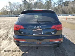 2015 Audi Q7 3.0T Premium Plus with VIN WA1LGAFEXFD032791, listed as a Copart auction lot 49024345 with 161,624 mi miles and Clean Title. Bid and sale history available at carsss.com. Image 6.