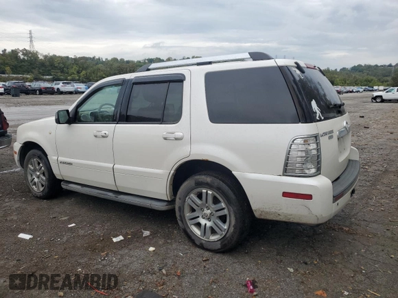 2010 Mercury Mountaineer Premier with VIN 4M2EN4JE6AUJ01346, listed as a Copart auction lot 70575794 with 166,024 mi miles and Salvage Title. Bid and sale history available at carsss.com. Image 2.